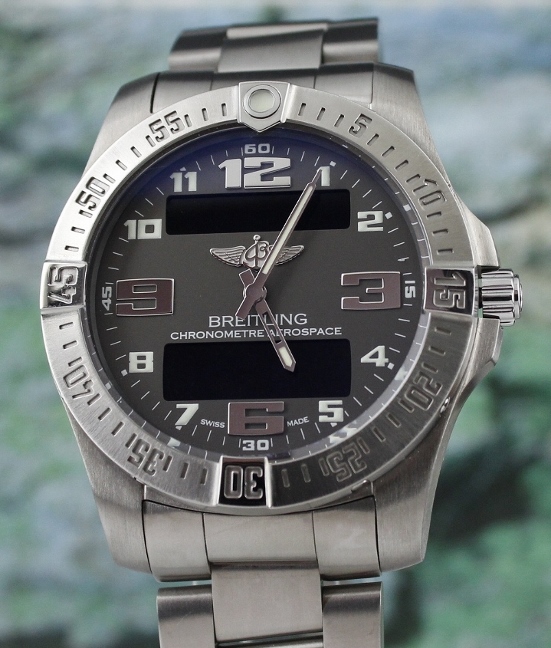 (image for) UNPOLISHED BREITLING AEROSPACE EVO IN TITANIUM / E79363
